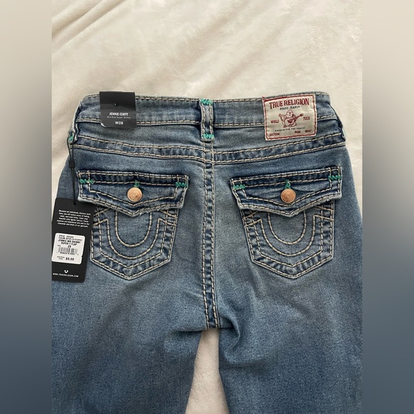 Womens True Religion Skinny Jeans Big T Stitch - Picture 7 of 8
